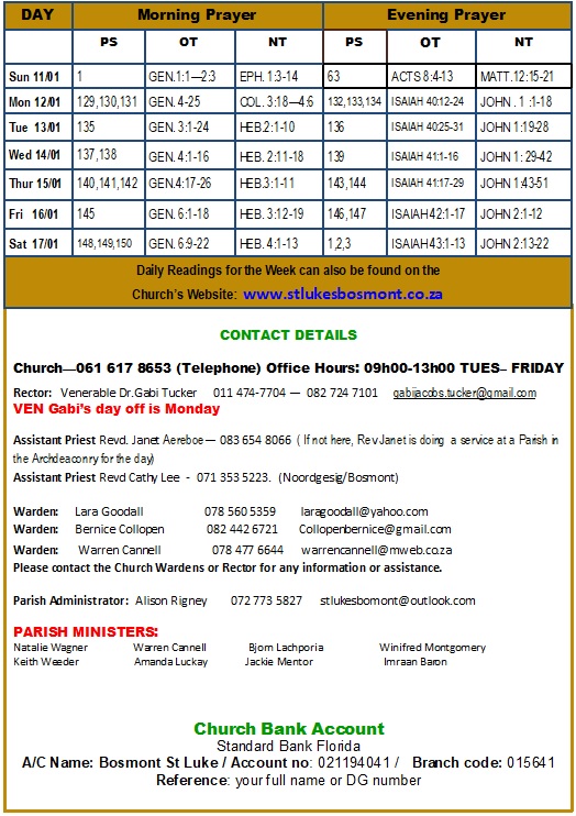 Pew Leaflet Sunday 11 January 2026 Page 4